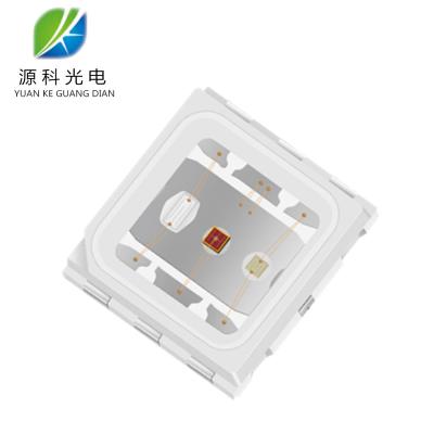 China Middle Power Tri Color Smd Led Diode 0.6W / 0.5W For Colorful Downlight for sale