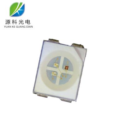 China Common Cathode Tri Color Rgb Led Chip PLCC4 Epistar Sanan Chip For PCB Light for sale