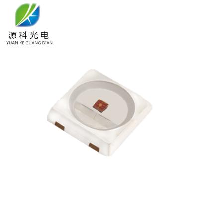 China Soporte llevado seguridad de la superficie del diodo de Smd ángulo de visión amplio del solo color de 590 - de 595 nanómetro en venta