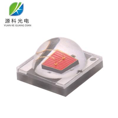 China Keramischer Halter SMD LED 3535, rote 660nm 1-3w Energie der Aluminium-Nitrid-Anlagen für Pflanzenwachstumslampe zu verkaufen