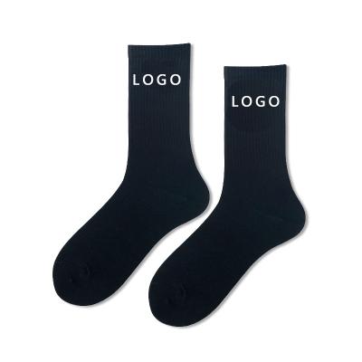 China Breathable custom socks china factory with high quality designer socks logo cotton famous brands sport socks for sale