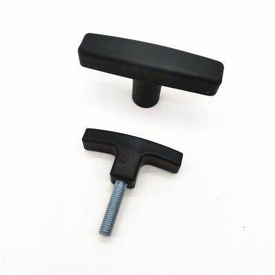 China Wholesale Hot Selling Machinery Repair Shops Plastic T Shaped Knob Handle Knob With Female Thread for sale