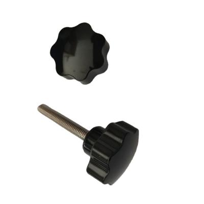 China Hotels Plum Handle Bakelite Screw 7 Star Headbolts--30MM for sale