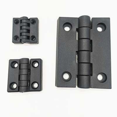 China Modern Plastic Hinges 65*65 ABS Black Tip Ordinary Plastic Hinge for sale