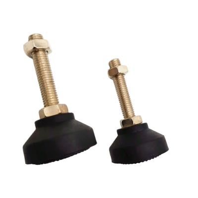 China Modern Durable Nylon Adjustable Foot Steel Bolt Swivel Leveling Fixed Feet for sale