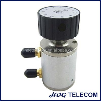 China RF 90dB Variable Rotary Stage Attenuator (2W, SMA) RFVA-2W-SMA for sale