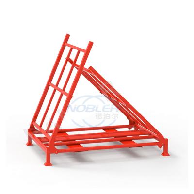 China Corrosion Protection Heavy Duty Stacking Detachable Durable Metal Tire Rack Storage System For Forklift for sale