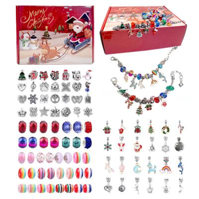 China DIY Accessories 99PCS Kids Baby Ornaments Advent Calendar Jewelry Set Gift Box Advent Calendar for Birthday Christmas GIF for sale