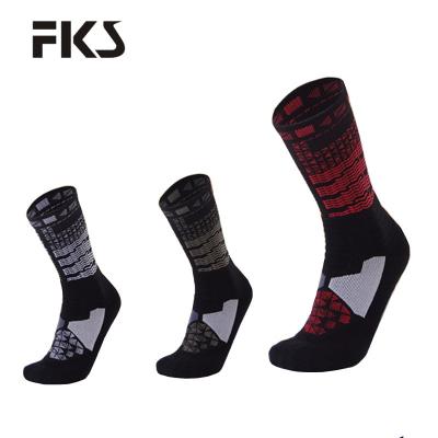 China Wholesale Custom Made Comfortable Logo Design Men's Calceta Elite Sport White Basketball Crew Sport Cycling Sock Kids Sock Mens for sale