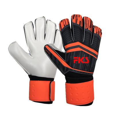 China New Design Custom Silica Gel Soccer Goalkeeper Safety Professional Latex Soccer Goalkeeper Gloves for sale