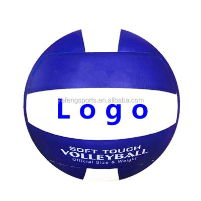 China Volleyball Playing Volleyball Soft Laminated PU Volleyball Ball Wholesale For Beach Training for sale