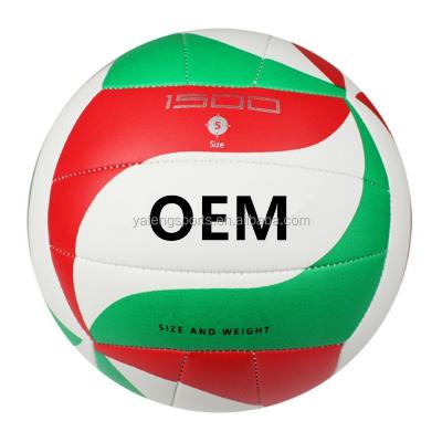 China Volleyball Playing Quilted PU Volleyball Ball Wholesale Volleyball Ball For Beach Training for sale