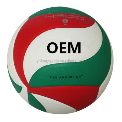 China Volleyball Playing Volleyball Soft Laminated PU Volleyball Ball Wholesale For Beach Training for sale