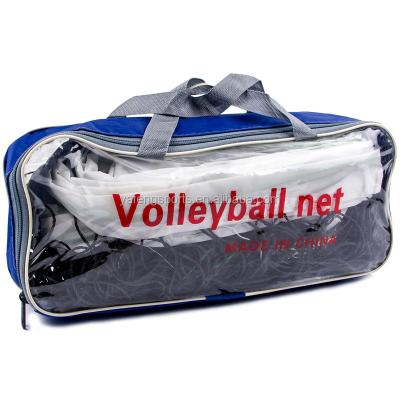 China Volleyball Playing Factory Price Good Quality Custom Portable Beach Volleyball Net for sale