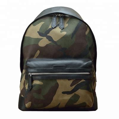 China Classic High Quality Custom Made Waterproof Men Women Leisure Travel School Canvas Backpack for sale