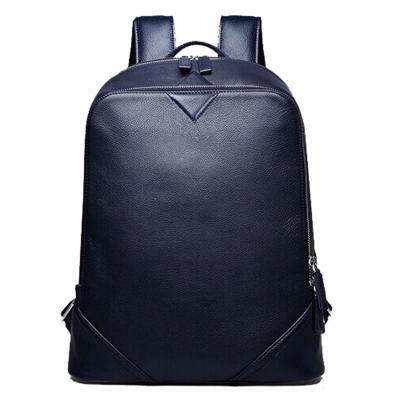 China OEM ODM Rucksack Fashion Business Waterproof Luxury Men Leather Backpack for sale