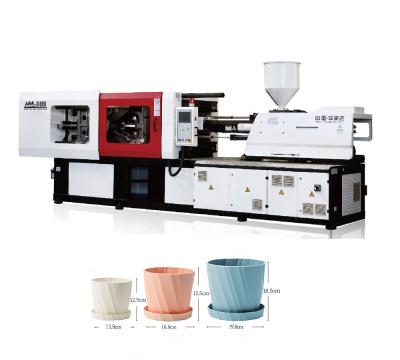 China Horizontal Plastic Flower Pot Making Injection Molding / Molding Machine HMD268 M8-S for sale