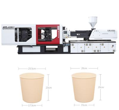 China Horizontal Plastic Bin / Bucket Making Machine 500Ton Injection Molding Machinery HMD500 M8-S for sale