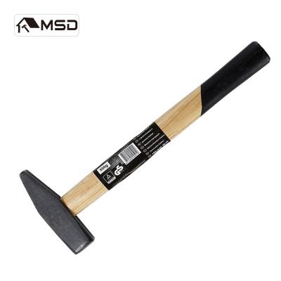 China Pick Hammer Carbon Steel Wood Handle Erector Polished Finish Hammer / Heat Treatment for sale