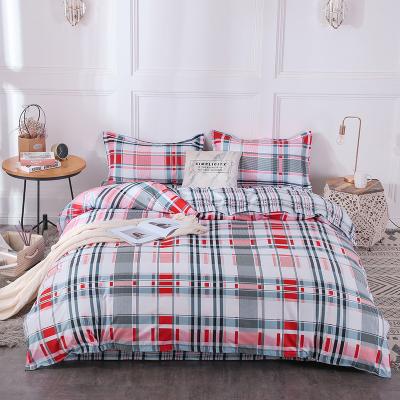 China Hot Selling Geometric Printed Set 80GSM Dubai Middle East Disposable Bed Sheets Brush Set for sale