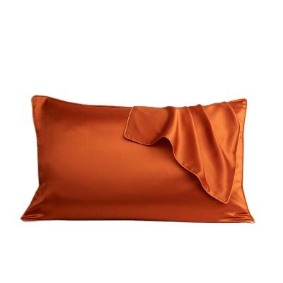 China Mulberry Silk Pillowcase 19mm Pillow Case 100% Luxury Anti-Static Silky Luxury Pillow Case Cover for sale