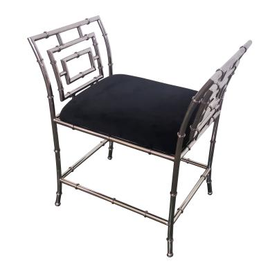 China OEM Modern Nordic Fabric Velvet Home Hotel Cafe Restaurant Bench for sale