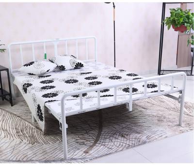 China Metal Design Folding Bed Classic View Double Size Queen Size Bedroom Furniture On Sale for sale