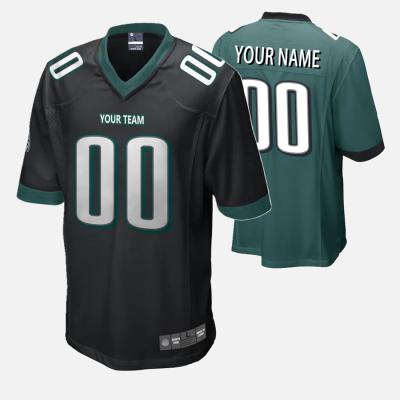 China Antibacterial Custom Philadelphia Stitched Football Jersey For Mens Womens Kids for sale