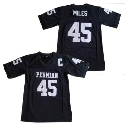 China Wholesale Cheap PERMIAN 45 Black Soccer Jersey Antibacterial For Mens Womens Kids for sale