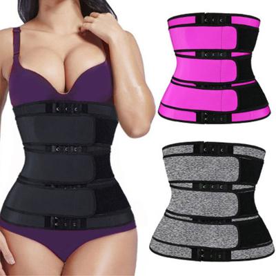 China Fat Burning Waist Trainer Workout Fitness Body Shaper Slim Boned Underbust Bandage Wrap Waist Trimmers for sale