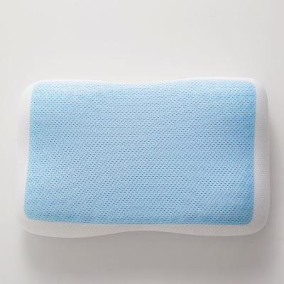 China Cool Home Furniture Contour Memory Foam PU Memory Visco Gel Memory Foam Pillow for sale