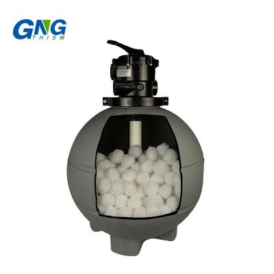 China Remove the impurities from the swimming pool sand filter of the polyester fiber ball for sale