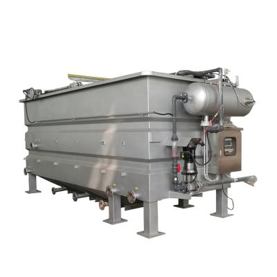 China Industrial Oil Water Separator Water Treatment DAF Sedimentation Dissolved Air Flotation Machine For Beer Yeast Industry Wastewater for sale