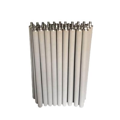 China Sewage Treatment Customized Sintered 304 Stainless Steel Fine Micro Bubble Tube Diffuser for sale