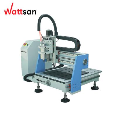 China Building Material Stores Wattsan Factory Directly Supply Mini Router 4040 CNC 1.5kw CNC Router Machine 0404 for sale