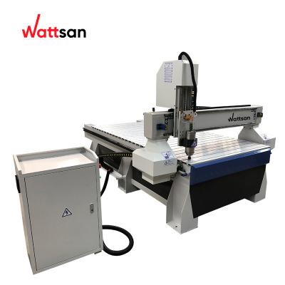 China Building Material Shop WATTSAN Wood CNC Engraving Router Machine/CNC Heavy Duty Wood Router W1 1325 for sale