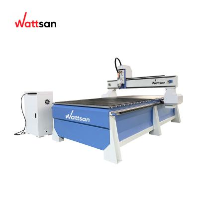 China Building Material Stores Wattsan A1-1325 2.2kw 3kw 1300*2500*200mm CNC Router Wood Working Machinery for sale