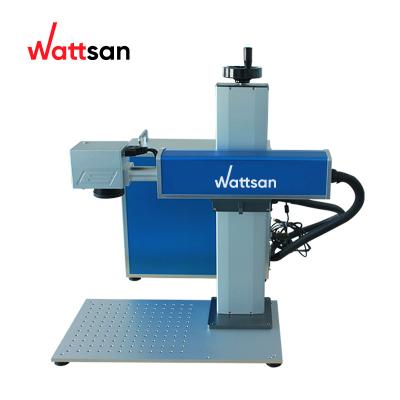 China Laser marking Wattsan jpt fiber laser marking machine 20w 30w 50w 110*110mm 150*150mm 200*200mm for sale