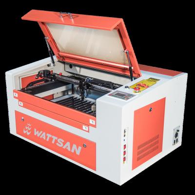 China Laser Engraving WATTSAN CL 6040ST Mini CO2 60w Laser Engraving Machine for sale