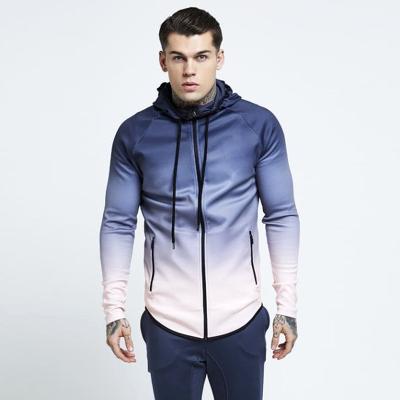 China Breathable High Quality New Product Custom Logo Training Running Hoodie Jogger Jacket Comfortable Jogging Jackets Gym Training Clothes for sale