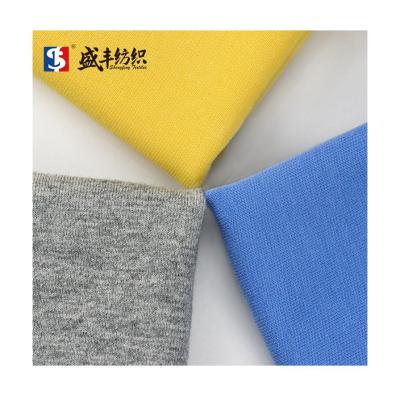 China Factory Direct Wholesale Cotton French Terry Shrink-Resistant Shear Fabric, Denim French Terry Fabric for sale