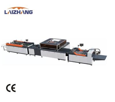 China Laizhang 2020 Hot Sale LZ-700 Rigid Box Making Machine Food Rigid Case Making Machine for sale