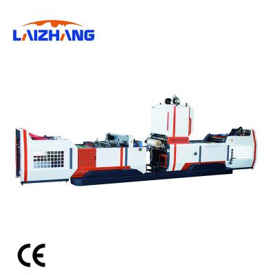 China Laizhang 1100*1200 Fully Automatic High Speed ​​Automatic Food Film Laminator Film Laminating Machine for sale