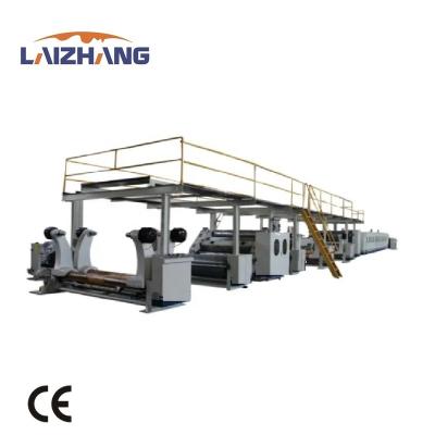 China machinery & LZ-2500 5Layer Material Corrugated Cardboard Production Line for sale