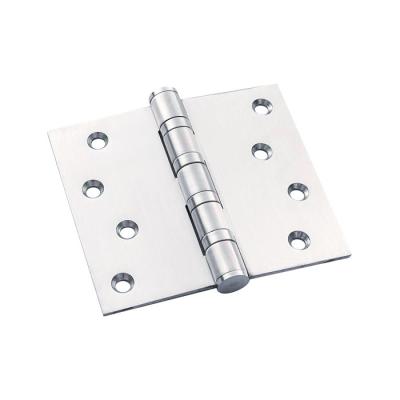 China Modern 4BB Stainless Steel Iron 201 304 Metal Door Hinge Polished Spring Welding Door Hinge for sale