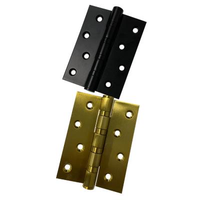 China Modern Factory Wholesale European Standard 4 Inch Butt Hinge 180 Degree Stainless Steel Sanding Exterior Door Hinge for sale