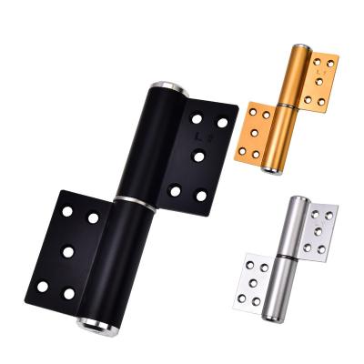 China Modern High Quality Aluminum Alloy 5 Inch And 6 Inch Door Hinge Hydraulic Silent Fire Door Hinge for sale