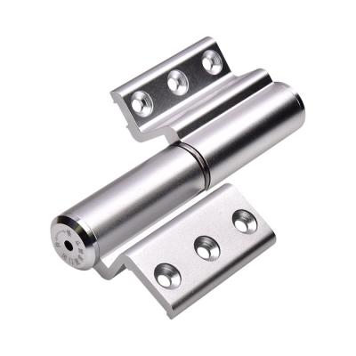 China Modern Multifunctional Door Hinge E Type Hydraulic Door Heavy Duty Buffer Hinge Automatic Closing Aluminum Hinge for sale