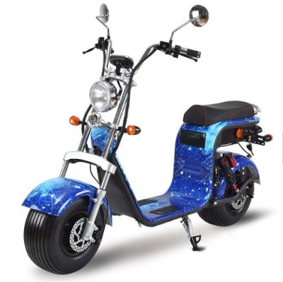 China EEC/COC approved citycoco 1500W unisex electric scooter for adults for sale