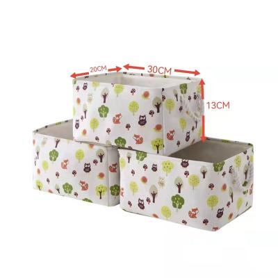 China Collapsible Collapsible Bin Bin Basket Storage Box Tissue Cubes Organizer Viable Space Saving Cube Bins for sale